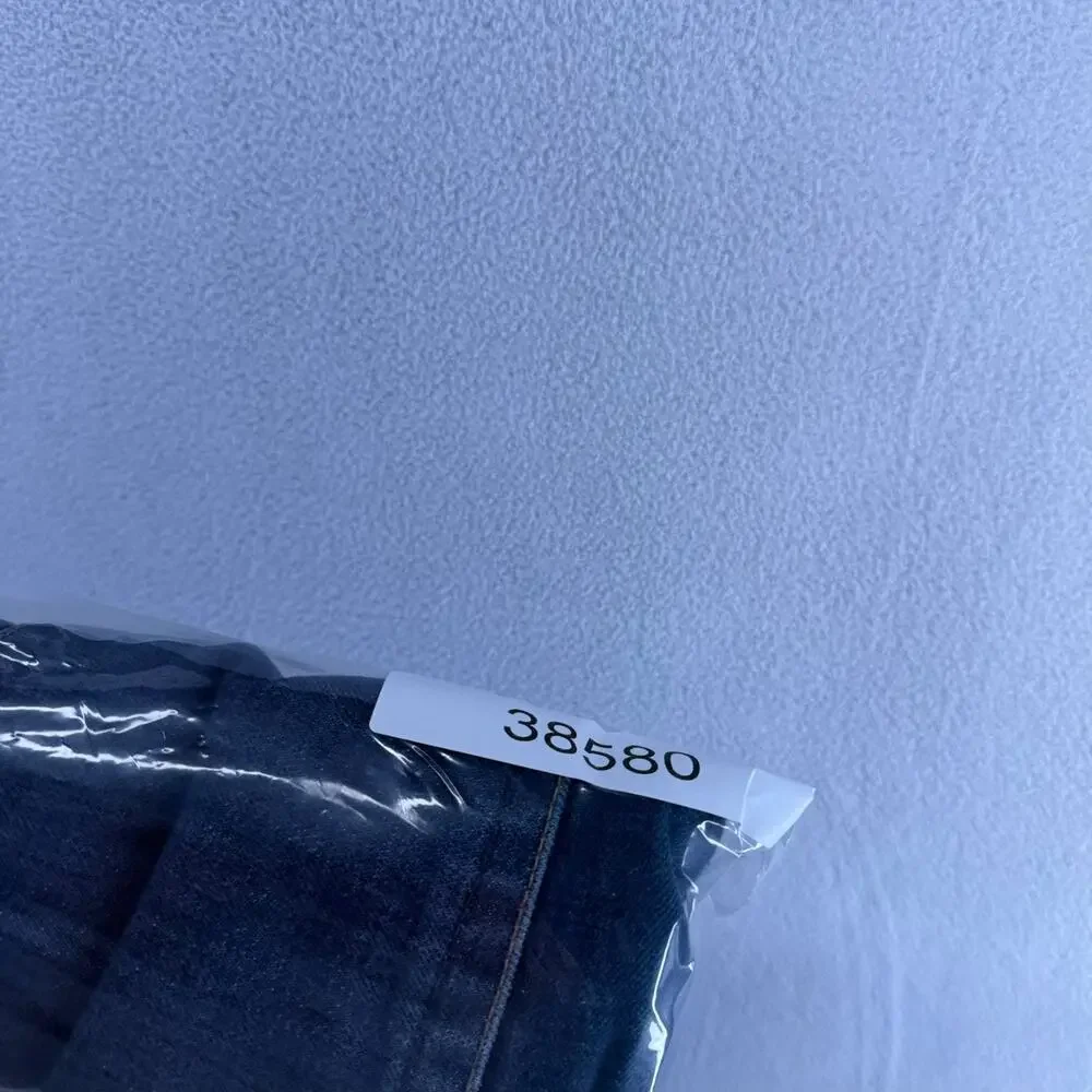 Blueblood Jeans Mens 32-34 FITS 34x30 Blue Dark Selvedge Every Day Buckle Back